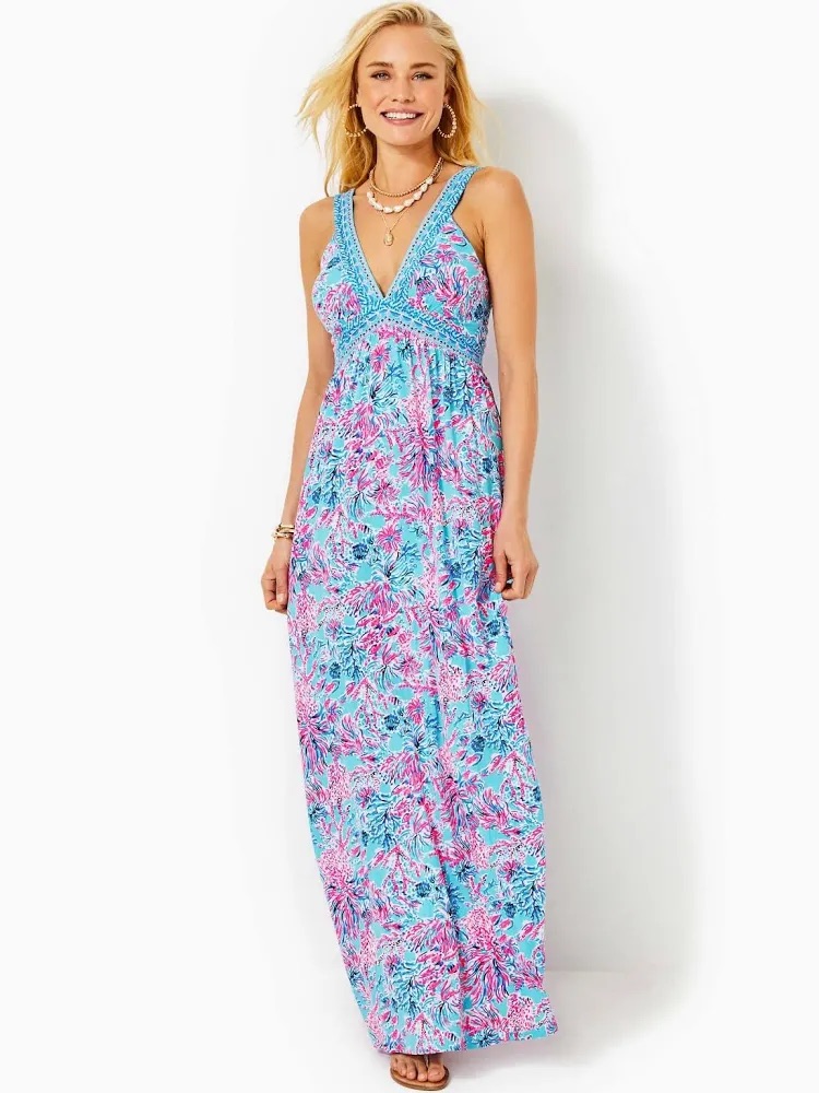 Lilly Pulitzer Size 16 Maxi Dress